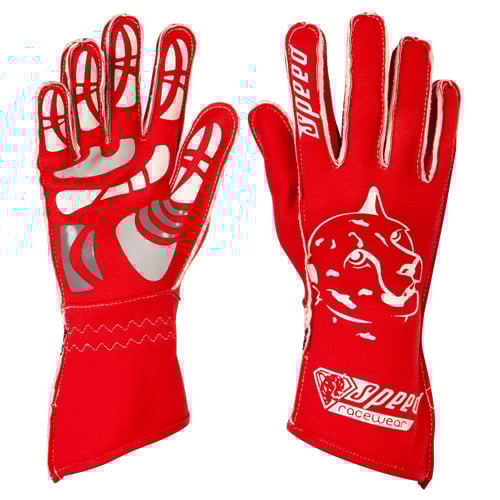 Speed gloves Melbourne G-2 Red/white