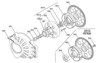 Iame X30 starter ring 70T