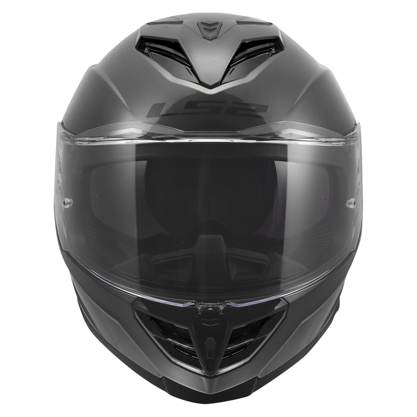 LS2 FF818 Storm III Mat Zwart - KartKings