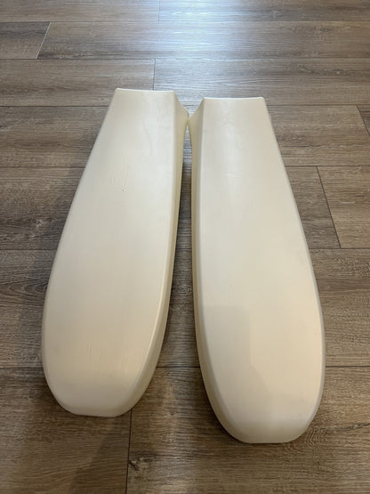 Gebruikt KG 506 plastic set wit - KartKings