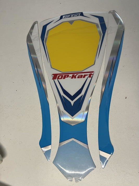 Top Kart sticker front shield KG MK14