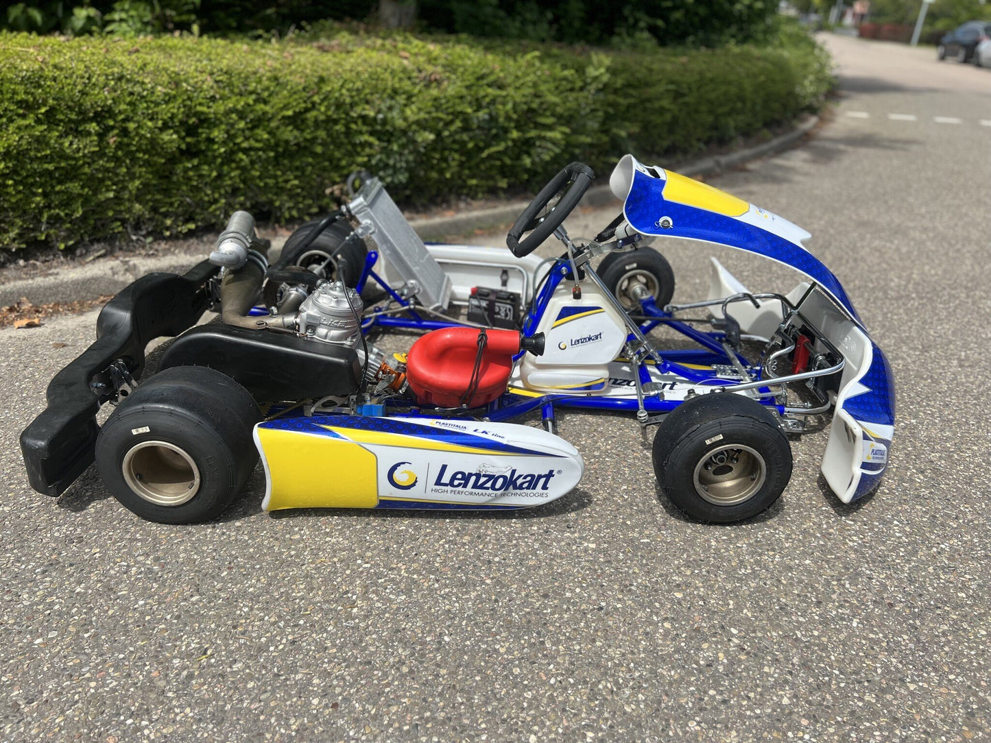 Gebruikte LenzoKart met LKE R13 125CC Watergekoelde Motor