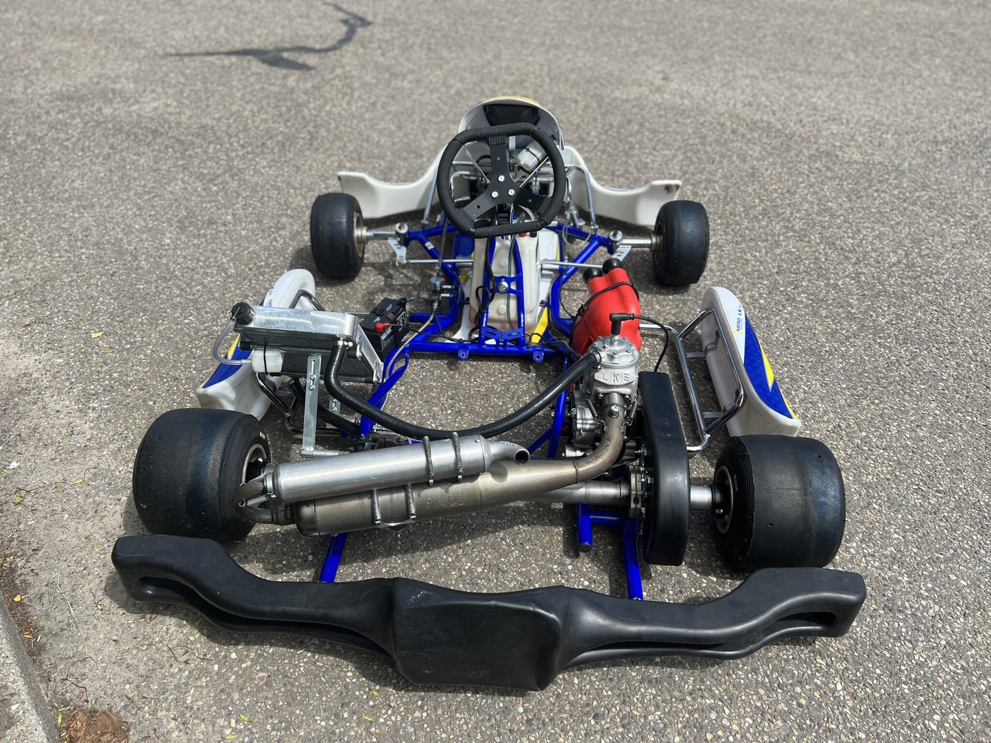 Gebruikte LenzoKart met LKE R13 125CC Watergekoelde Motor