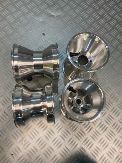 Llantas especiales para mini karts Lenzo Kart 110-145MM - Aluminio