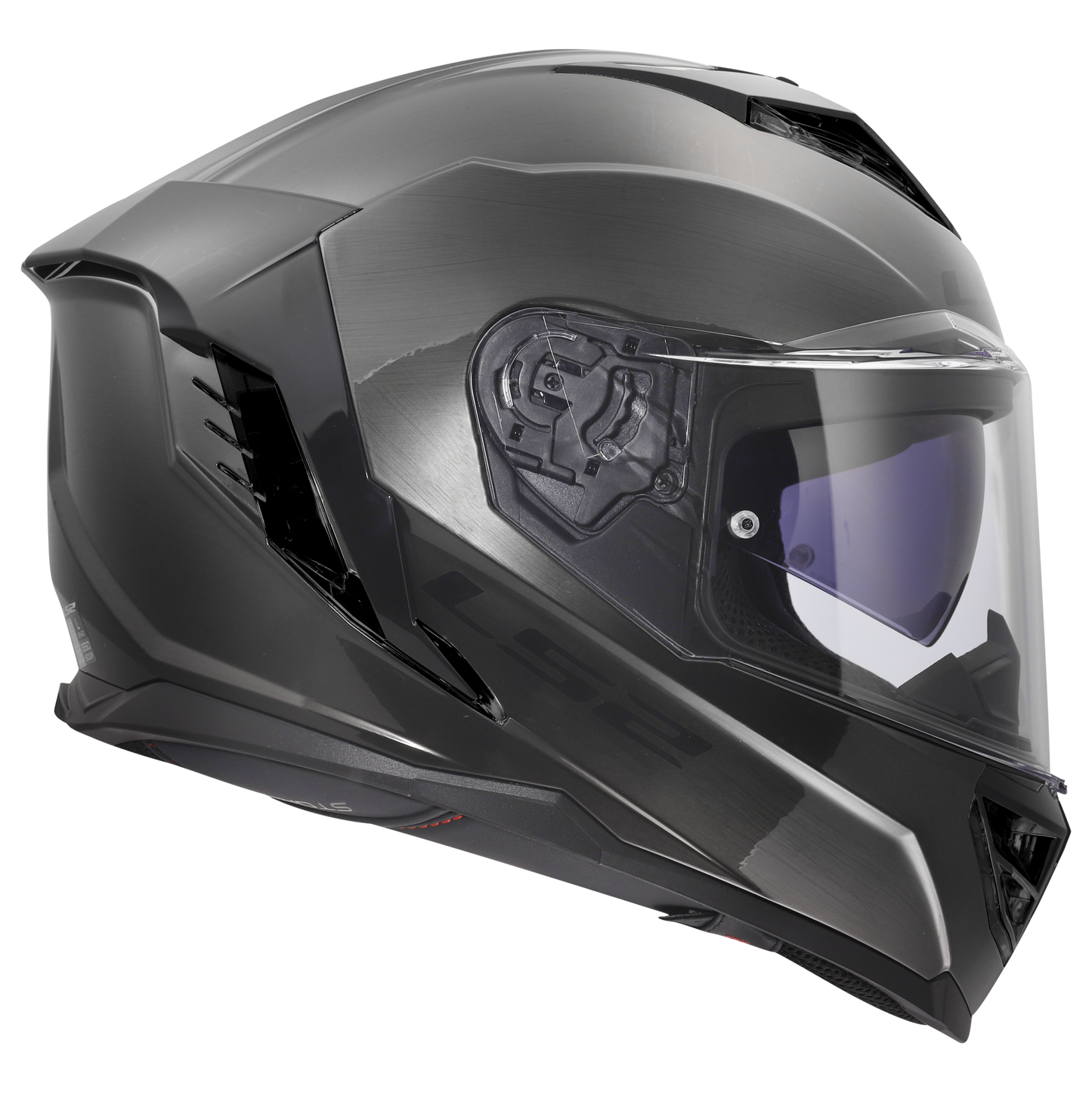 LS2 FF818 STORM III Jeans Titanium Gekleurd - KartKings