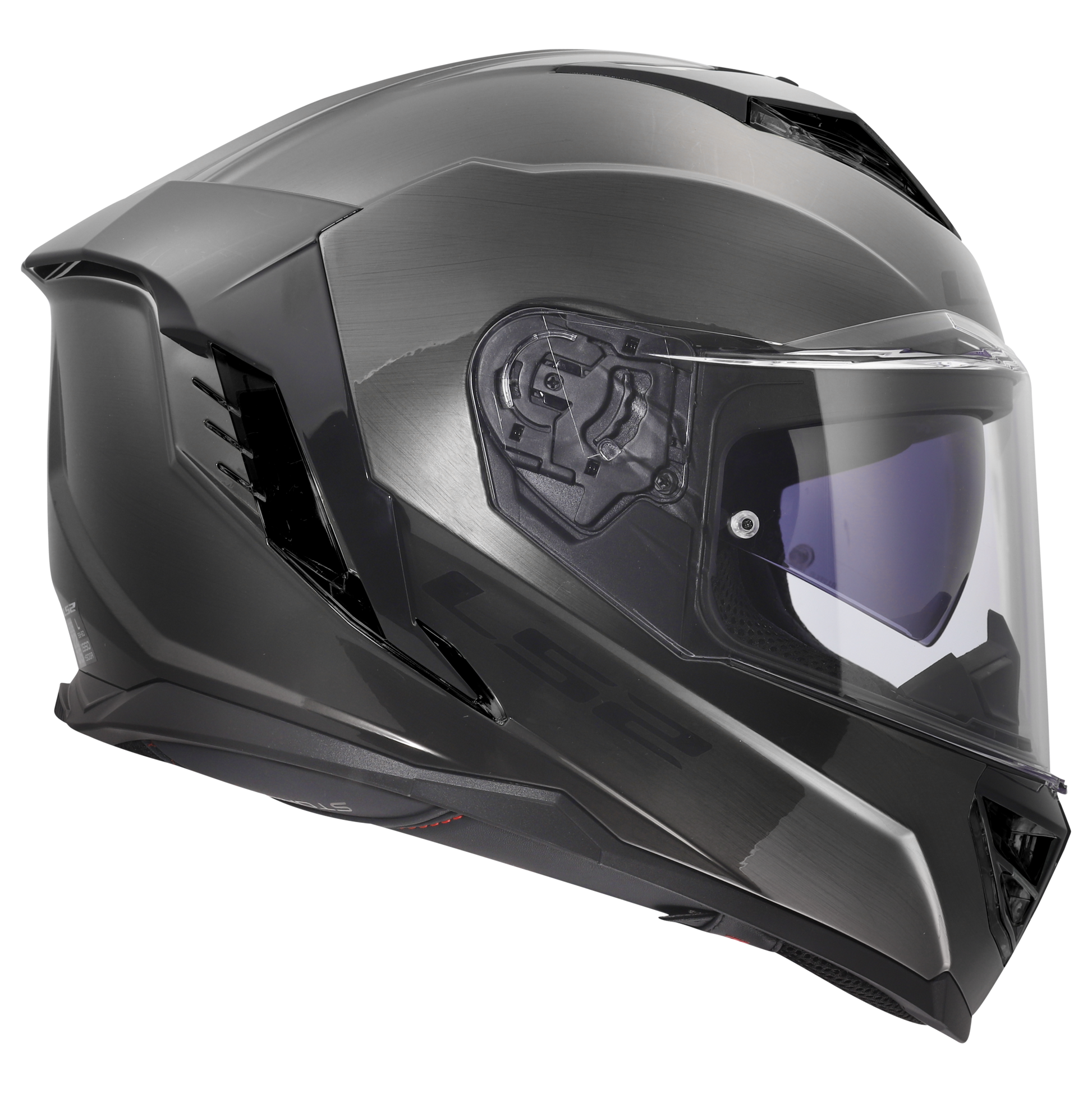 LS2 FF818 STORM III Jeans Titanium Gekleurd - KartKings