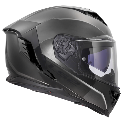 LS2 FF818 Storm III Mat Zwart - KartKings