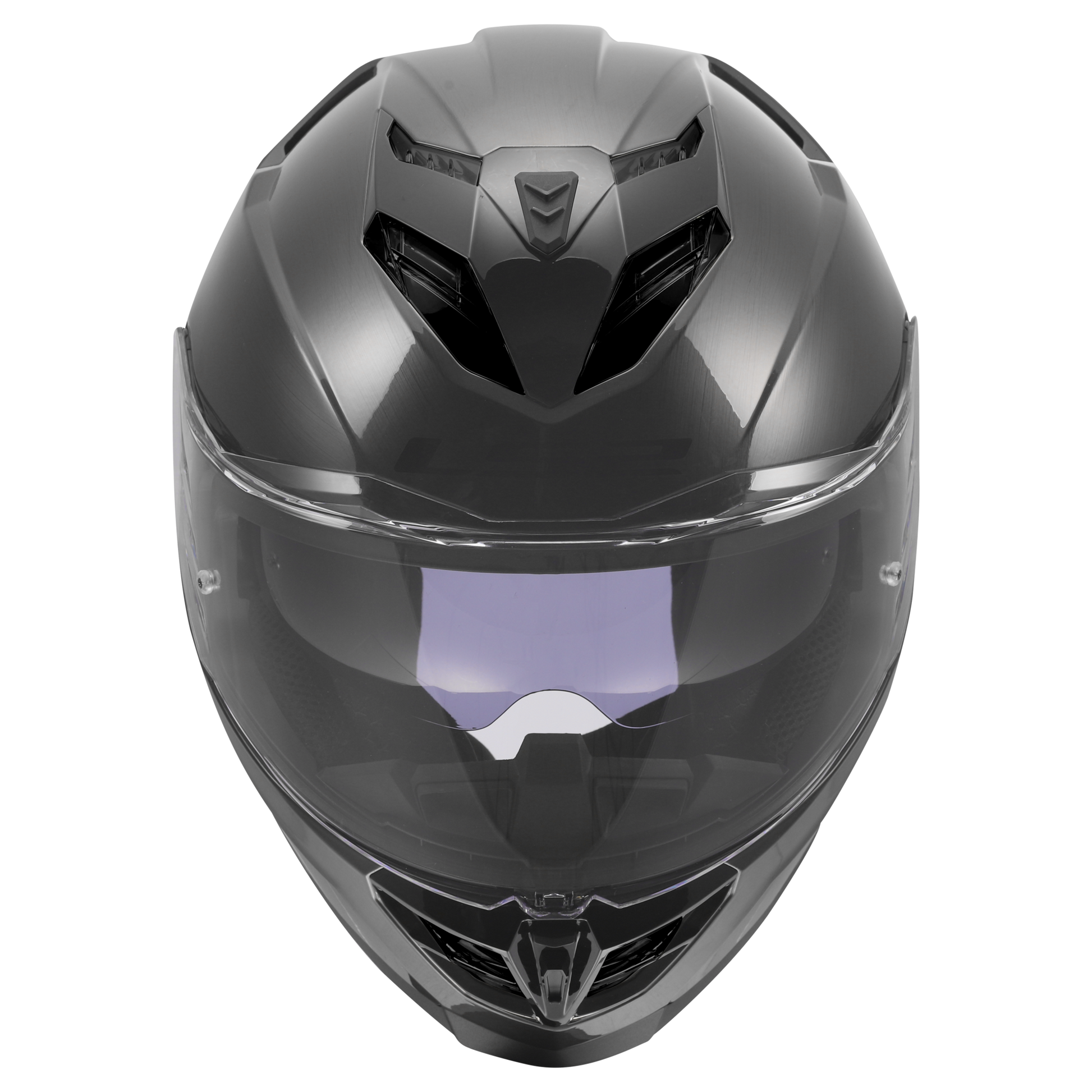LS2 FF818 STORM III Jeans Titanium Gekleurd - KartKings