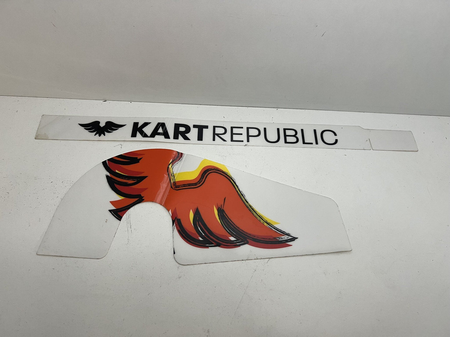 Pegatina para protector de cadena de Kart Republic