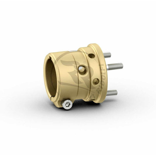RR Aluminum wheel hub 50x65MM (key 8MM) gold colored