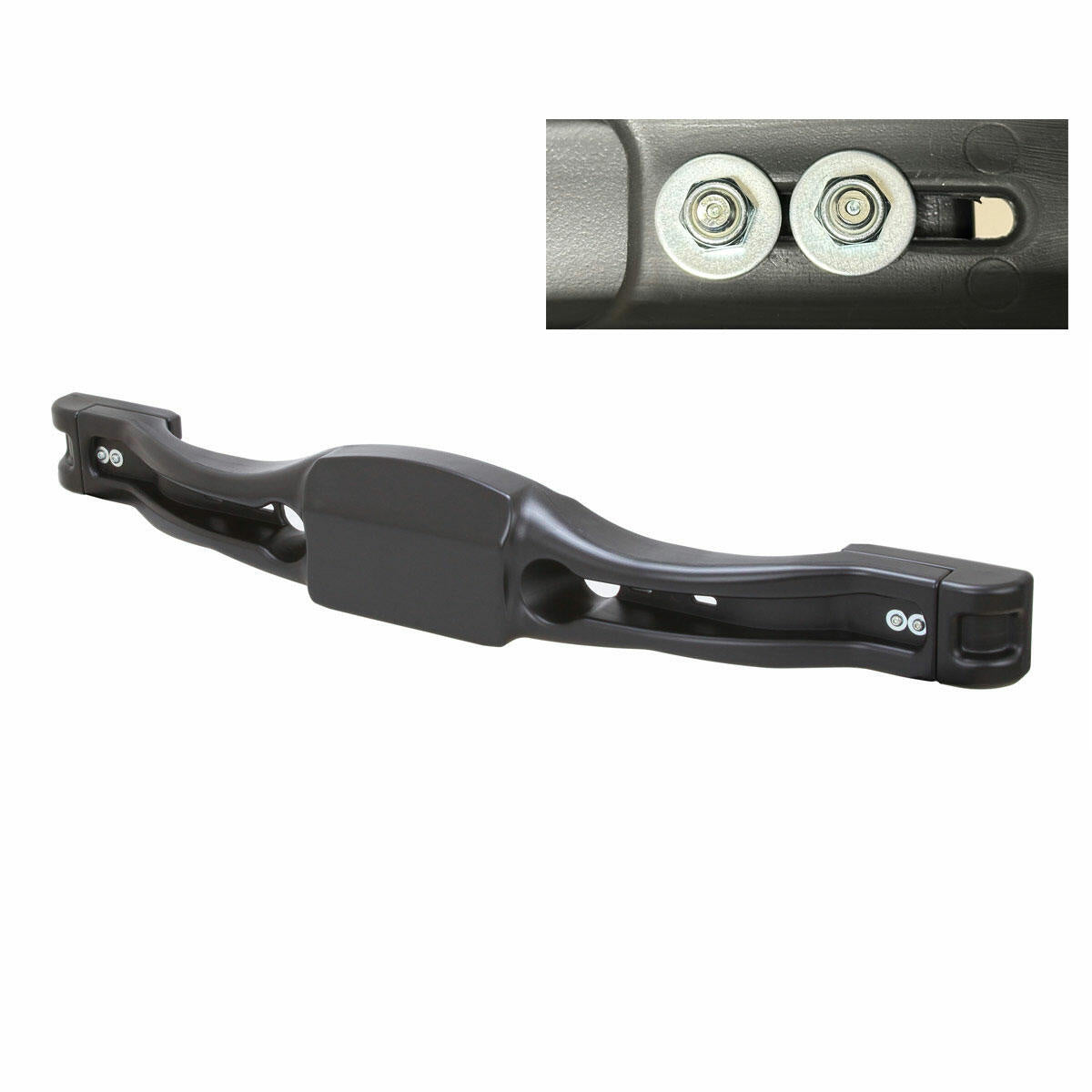 Parachoques trasero RR XTR22 negro CIK-FIA