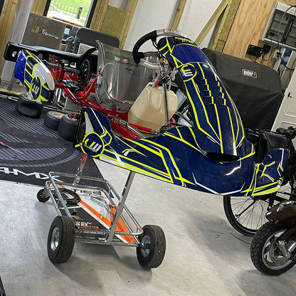 Juego de pegatinas y diseños de karts personalizados