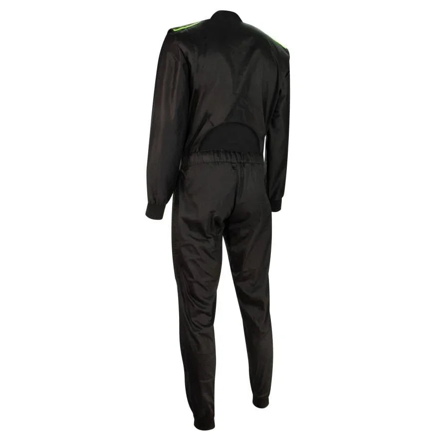 Speed hobby overall Daytona 2.0 zwart/fluor geel - KartKings