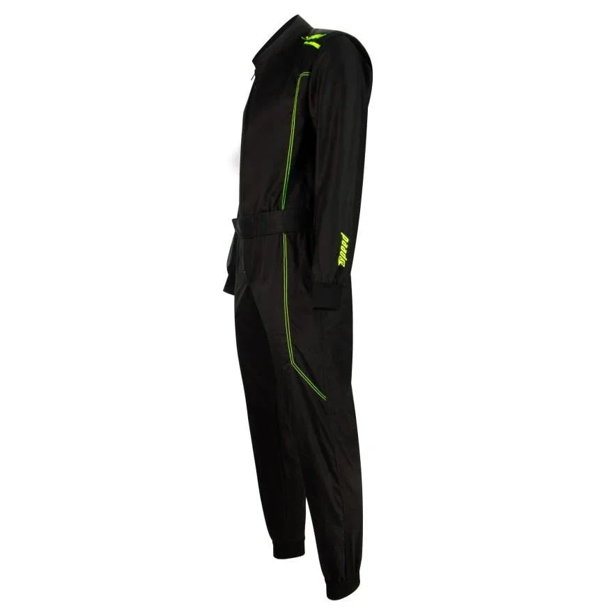 Speed hobby overall Daytona 2.0 zwart/fluor geel - KartKings