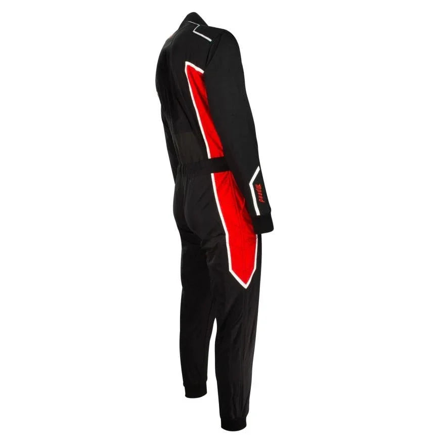 Speed Racewear Imola RS3 2-laags overall zwart/rood/wit - KartKings