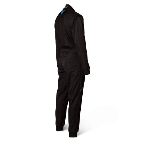 Speed LVL2 Overall RS-1 Barcelona zwart/fluor cyan