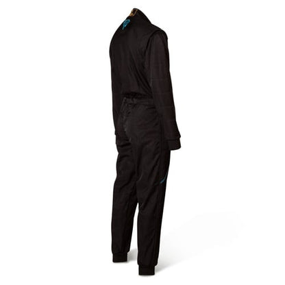 Speed LVL2 Overall RS-1 Barcelona zwart/fluor cyan