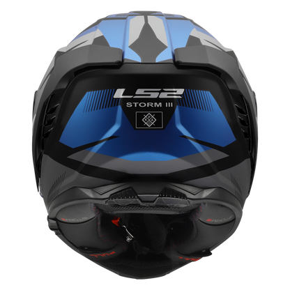 LS2 FF818 Storm III Komai zwart/blauw