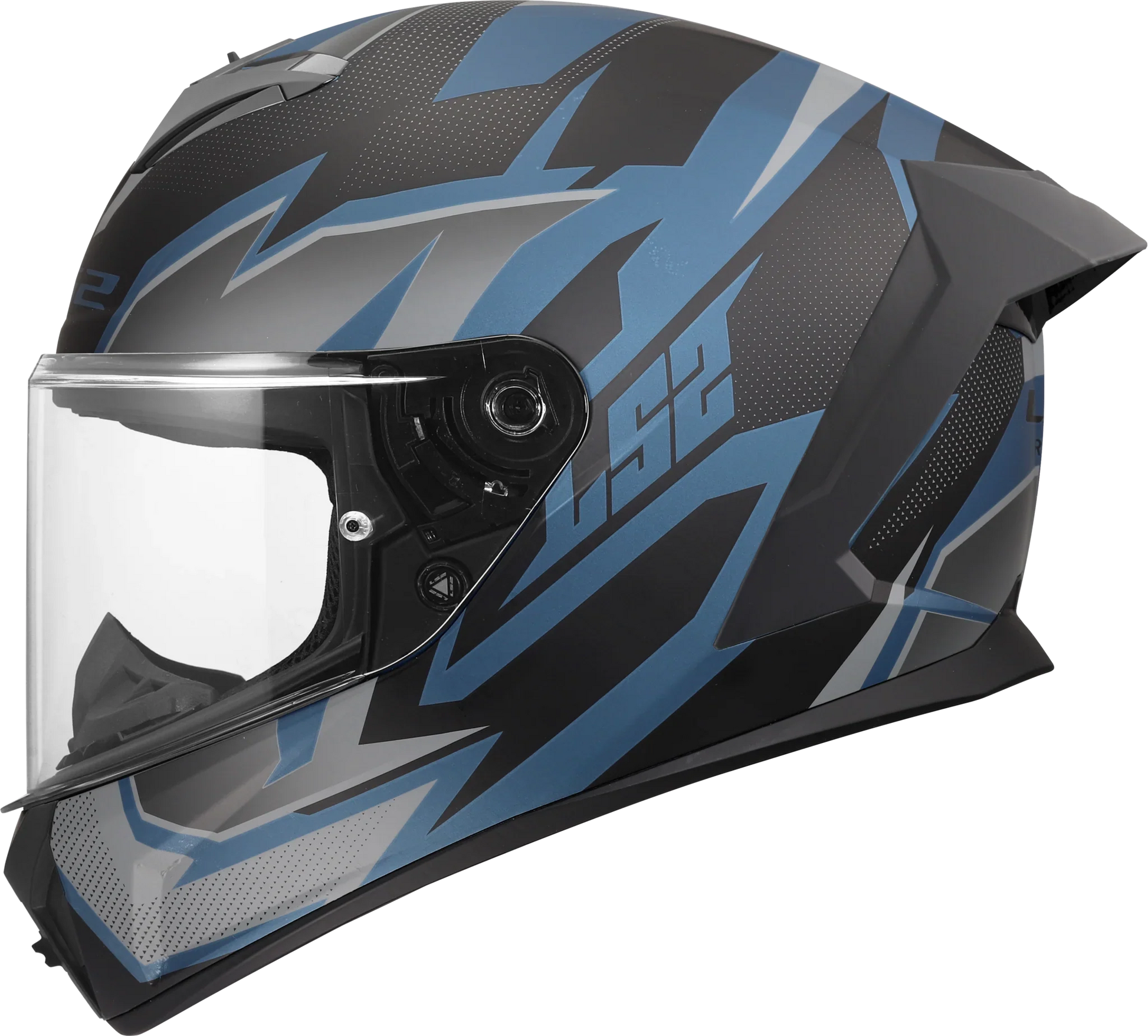 LS2 FF820 Rapid III XTREM zwart/blauw - KartKings