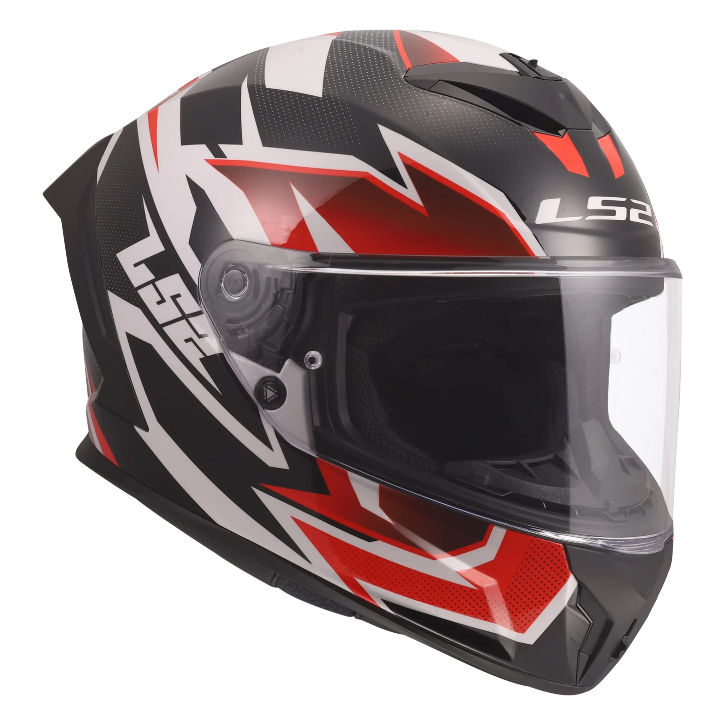LS2 FF820 Rapid III XTREM zwart/rood/wit - KartKings