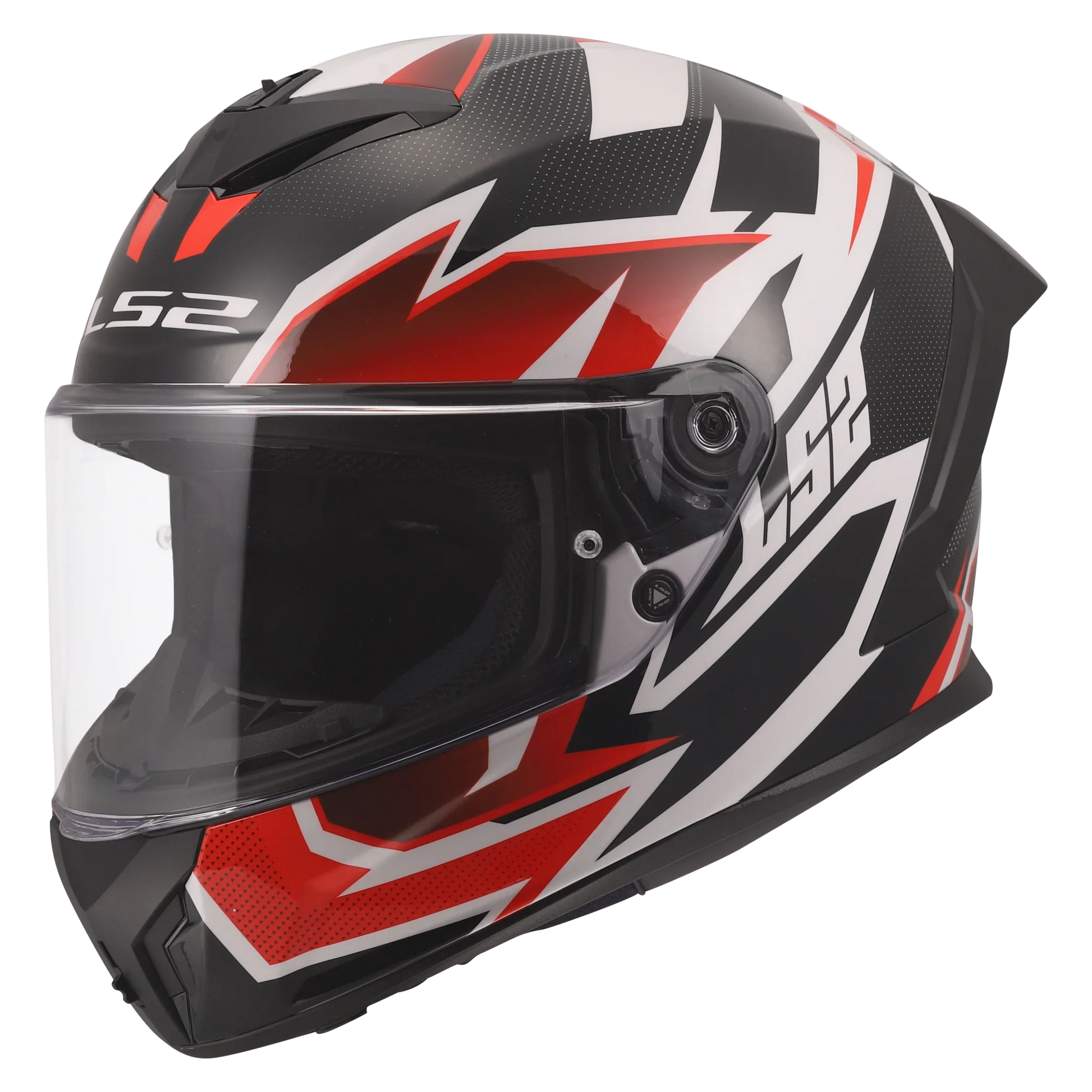 LS2 FF820 Rapid III XTREM zwart/rood/wit - KartKings