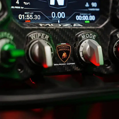 MOZA Racing Automobili Lamborghini Squadra Corse Essenza SCV12 Steering Wheel