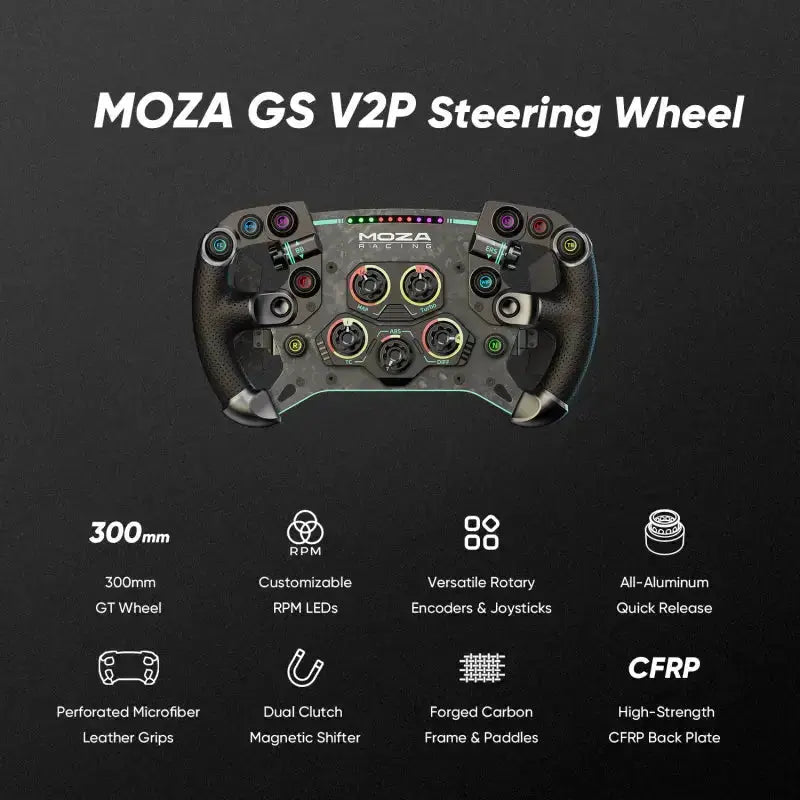 Moza Racing GS V2P Wheel
