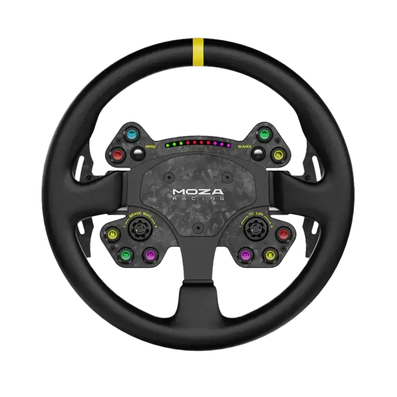 Moza Racing RS V2 Steering Wheel Leather - KartKings