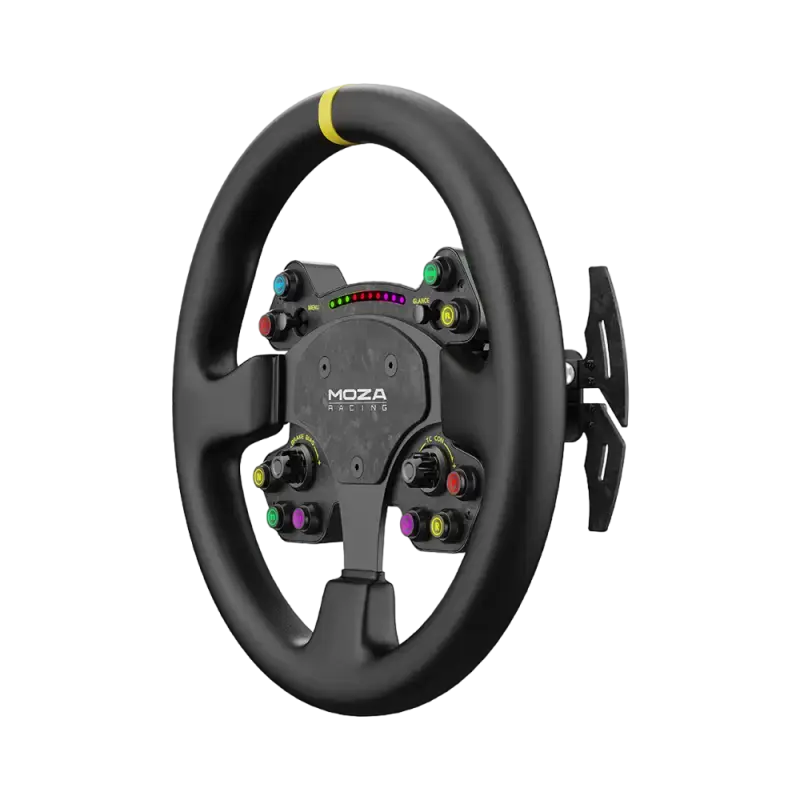 Moza Racing RS V2 Steering Wheel Leather - KartKings