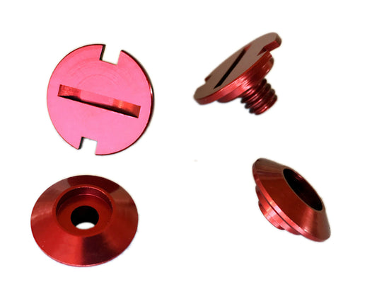 Zamp Screw Set Red Z-20 Shield