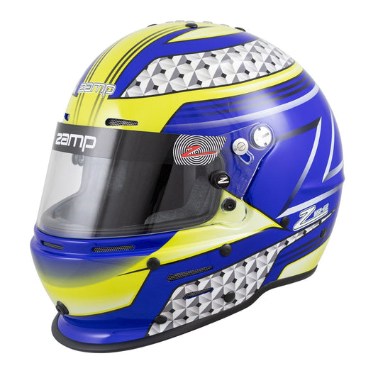 Zamp RZ-62 Blue/Yellow