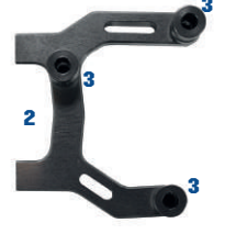 LenzoKart rear brake caliper support bracket OK/OKJ/KZ LKF14