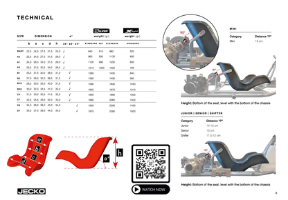 Jecko seat FA Model Soft seat