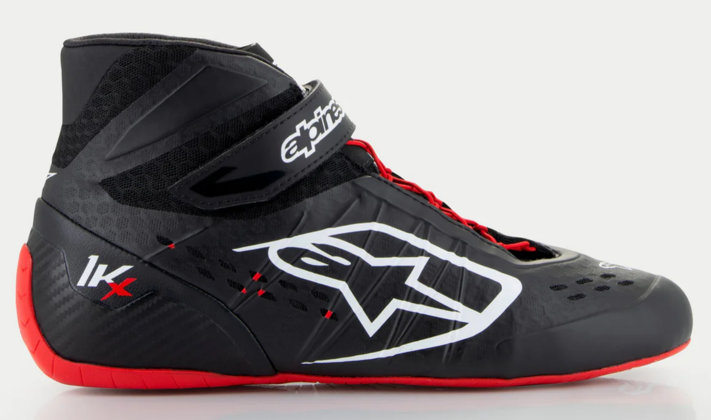 Alpinestars KX V3 Fia gekeurde kart schoenen Zwart