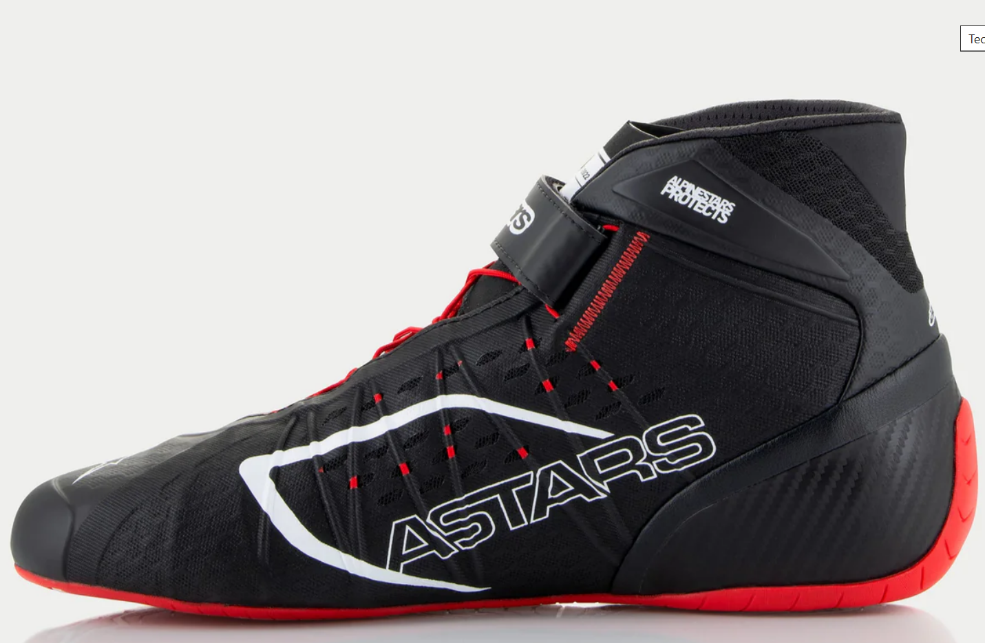 Alpinestars KX V3 Fia gekeurde kart schoenen Zwart
