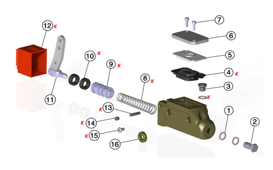 IPK Rempomp revisie set 19MM