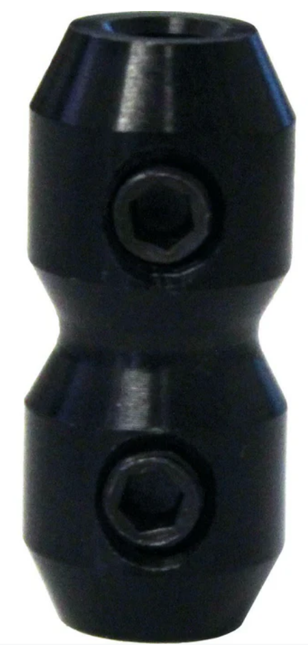RR Gas cable clamp aluminum black