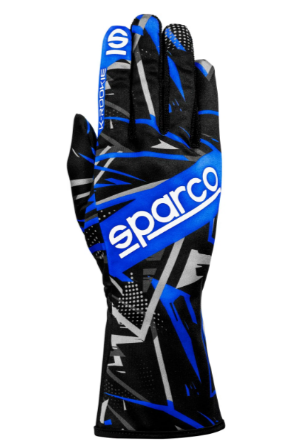 Sparco K-rookie kart gloves black/blue