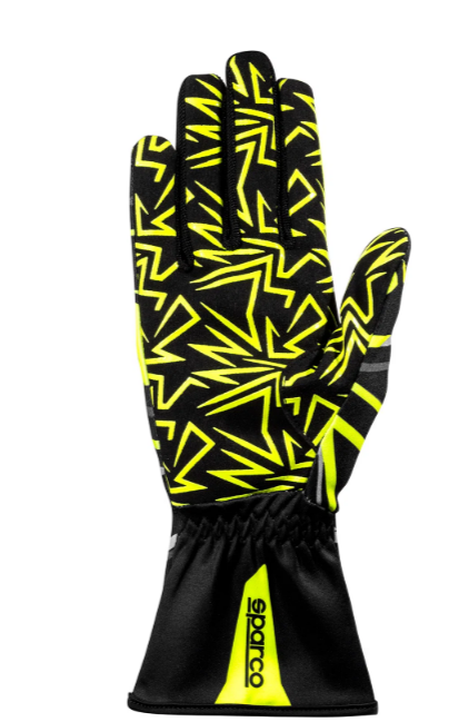 Sparco K-rookie kart gloves black/yellow