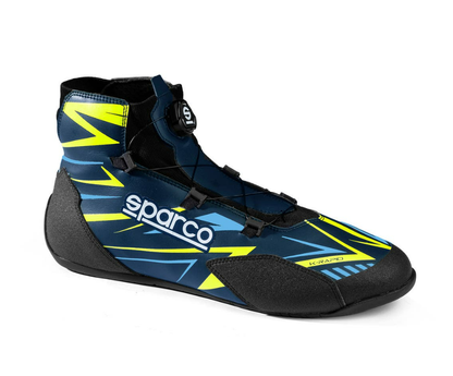Sparco K-rapid FIA 8877-2022 (with quick release) Navy blue / fluorescent yellow 