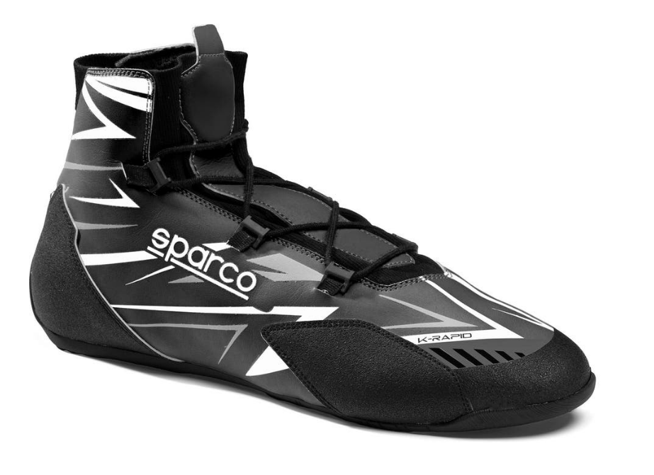 Sparco K-rapid FIA 8877-2022 (met veters) zwart / wit