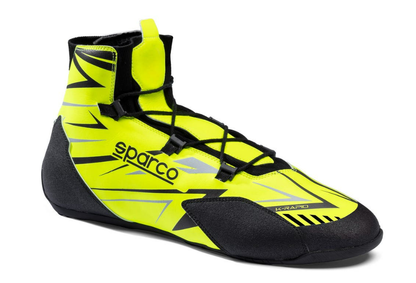 Sparco K-rapid FIA 8877-2022 (with laces) black/fluorescent yellow