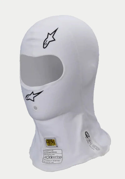 Alpinestars ZX Evo V2 balaclava wit SFI - FIA 8856-2018 - KartKings