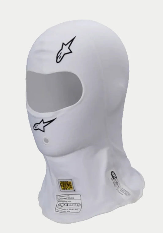Alpinestars ZX Evo V2 balaclava wit SFI - FIA 8856-2018 - KartKings