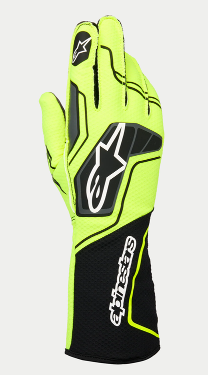 Alpinestars Tech 1-KX V4 amarillo fluorescente/negro FIA karting