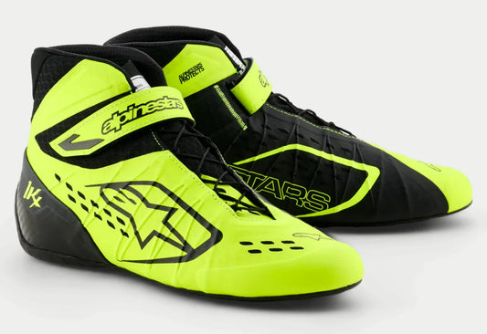 Alpinestars KX V3 FIA gekeurde kartschoenen fluor geel/zwart - KartKings