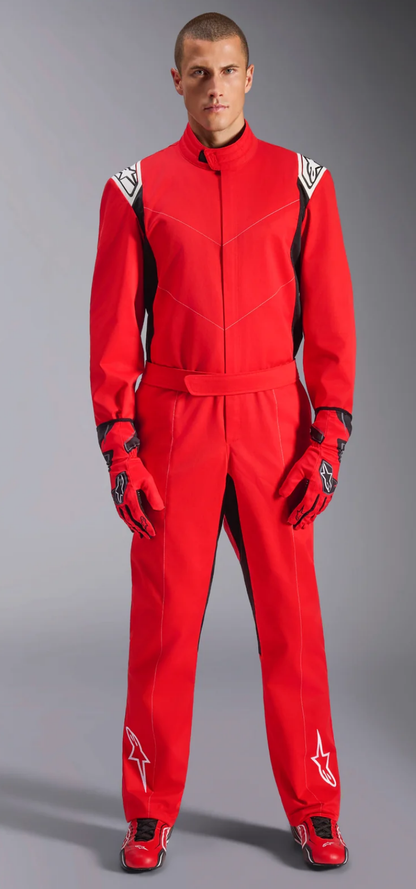 Mono de interior/aficionado Alpinestars v2 rojo