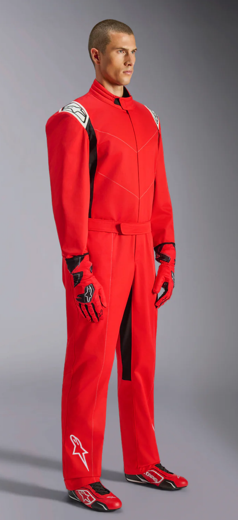 Mono de interior/aficionado Alpinestars v2 rojo