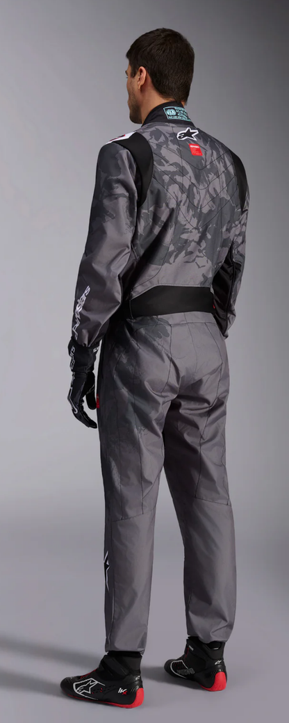 Alpinestars KMX-9 V3 Graphic 5 donker grijs / zwart