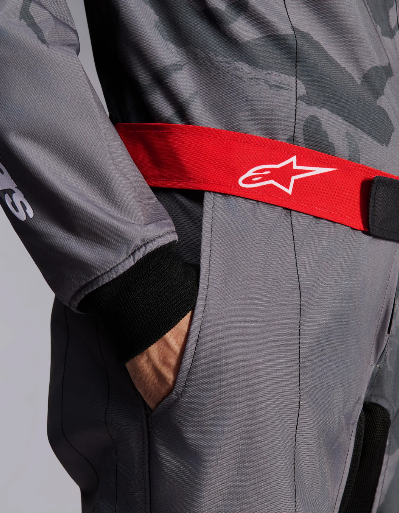 Alpinestars KMX-9 V3 Graphic 5 donker grijs / zwart